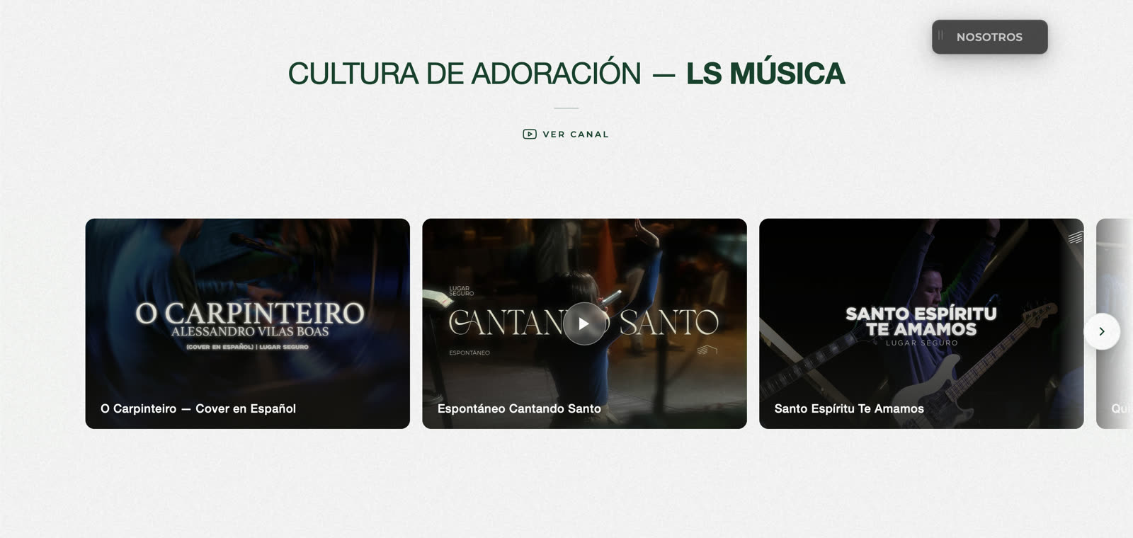 Cultura de Adoración — LS Música hub